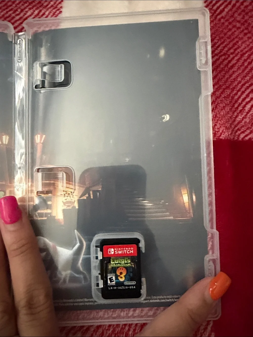 Luigis mansion 3 game Nintendo switch